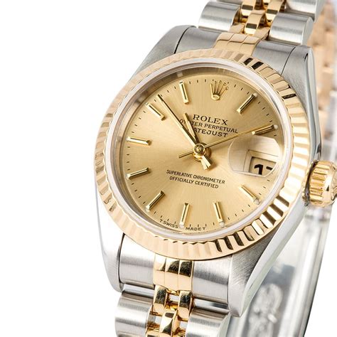 rolex perpetual datejust ladies|Rolex Datejust two tone price.